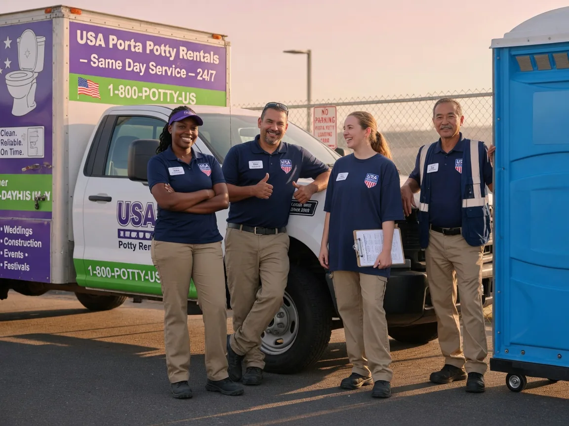Porta Potty Rental company in Annandale, VA
